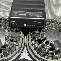 𝑩𝑼𝑹𝑻𝑳𝑬 バートル空調ファンバッテリーセットの画像