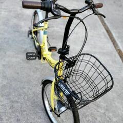 折りたたみ自転車の画像
