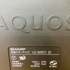 シャープ　AQUOS 　32インチ　テレビ　音良しの画像