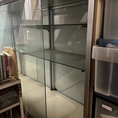 無料で差し上げます。ガラスショーケース　その4 　2台まとめて引き取り希望の画像