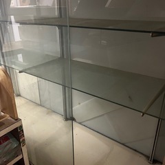 無料で差し上げます。ガラスショーケース　その4 　2台まとめて引き取り希望の画像