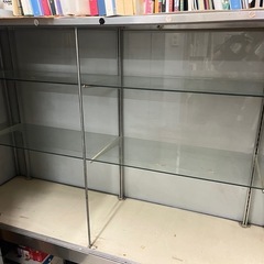 無料で差し上げます。ガラスショーケース　その4 　2台まとめて引き取り希望の画像