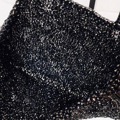 【極美品】ANTEPRIMA アンテプリマ ワイヤーバッグ スタンダード スクエア ラージ ブラック②の画像