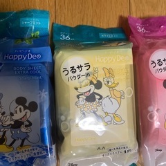 ディズニー　ボディシート　3セットの画像