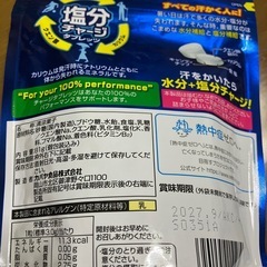 塩分チャージタブレッツの画像
