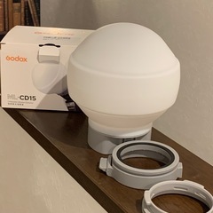 新品未使用　Godox ストロボ　拡散ドームの画像