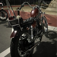250tr チョッパー　2%er sr400 キャブの画像