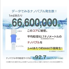 ナノバブル発生キット ND-NBZS 全自動洗濯機用 タテ型 ドラム式の画像