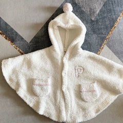 ベビー服　ジェラートピケ　ポンチョ　GAP トップス　タイツ　レギンスセットの画像