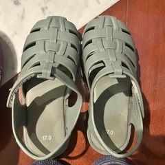 女の子　スニーカー　サンダル　フォーマルシューズ　まとめ売り　17〜18センチの画像