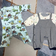 【お話中】子ども服　ベビー服　60〜70cm セット　秋冬用の画像
