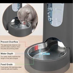 新品 自動給餌器 自動給水器 犬 猫 ペット 自動餌やり器 の画像
