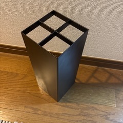 ニトリ 傘立て スマート ブラック（無料でお譲りします）の画像