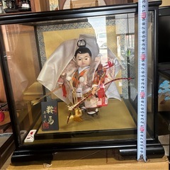 鞍馬　五月人形　端午の節句　ケース人形の画像