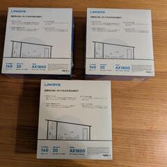 【未開封3台セット】リンクシス LINKSYS E7350-JP AX1800 無線LANルーターの画像