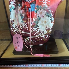 かれんちゃん　日本人形　ケース人形の画像