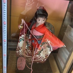 かれんちゃん　日本人形　ケース人形の画像