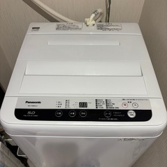 【動作確認済み】パナソニック　洗濯機5kgの画像