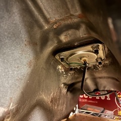 CBX400F 黒赤 外装 一式 センサー コック オイルクーラーの画像