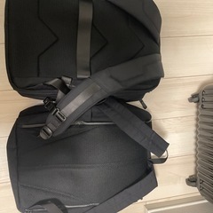リュック2点キャリーケース1点の画像