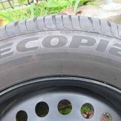 ホンダ純正　フリード/フィット 鉄ホイールタイヤ付き良品の画像