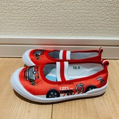 【未使用品】 16cm トミカ 上靴 の画像