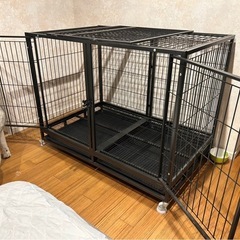 大型ケージ 大型犬 の画像