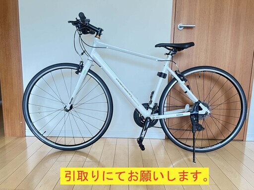 PRECISION SPORTクロスバイク　シマノ外装２４段変速　引取専用 ◎