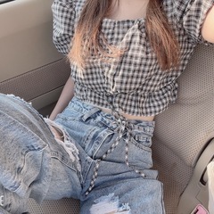 ダメージデニムの画像