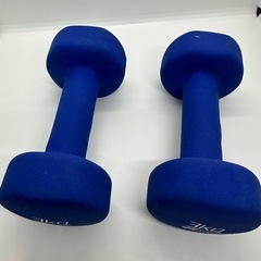 ダンベル　3キロ×2の画像