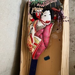 羽子板　アンティーク　3本セットの画像