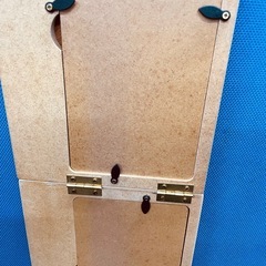 身長計と写真入れの画像