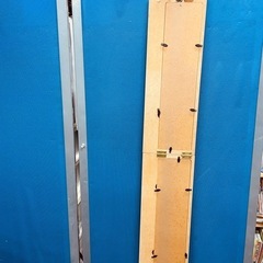 身長計と写真入れの画像