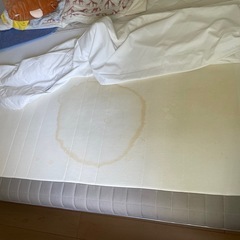 マットレスベッドIKEAの画像