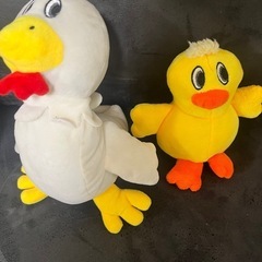 親子ぬいぐるみの画像
