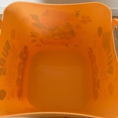 パウパトロール 収納バケット(オレンジ)の画像