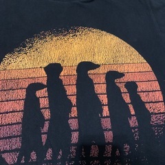 メンズ古着/ミーアキャットTシャツ/Lサイズの画像