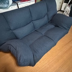 ソファ　座椅子　3人掛けの画像