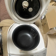 【お譲り先決定済、渡す前】炊飯器 美品の画像