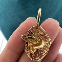 K18金ペガサスペンダントのみの画像