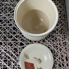 【茶道具】京焼 水指 茶器 時代物 骨董 古道具 古玩 アンティーク 良品 配送可能の画像