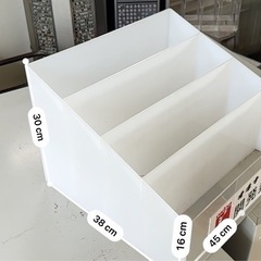 プラスチックケースです。の画像