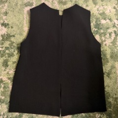 studious カットソー　トップス　ブラック　ノースリーブの画像