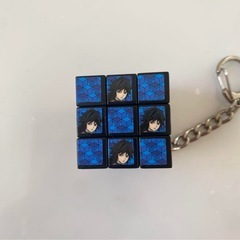 【鬼滅の刃】ミニルービックキューブキーホルダーの画像