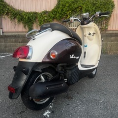 ヤマハ　ビーノ FI SA37J ブラウン　実働　動画あり　大阪の画像