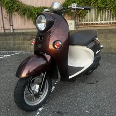 ヤマハ　ビーノ FI SA37J ブラウン　実働　動画あり　大阪の画像