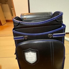 ランドセル 黒 青 ふわりぃ 男の子の画像