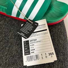 adidas アディレッタ 
新品  の画像