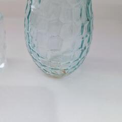 ガラス製 花瓶 & グラス セットの画像