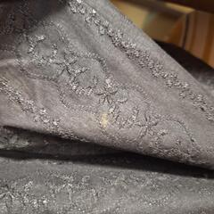 ランバンオンブルー 日傘 黒 レース LANVIN en Bleu 折りたたみの画像